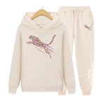Women's Oversized Fleece Hoodie Set