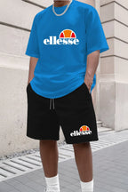 Men's Casual Summer T-Shirt & Shorts Set