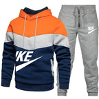Men's Fleece Zip Hoodie & Jogger Tracksuit