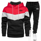 Men's Hooded Pullover & Jogger Running Set