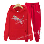 Women's Oversized Fleece Hoodie Set