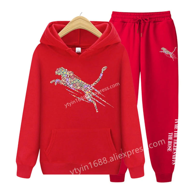 Women's Oversized Fleece Hoodie Set
