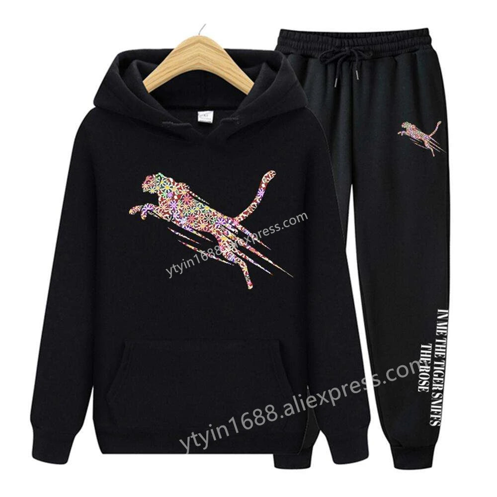 Women's Oversized Fleece Hoodie Set
