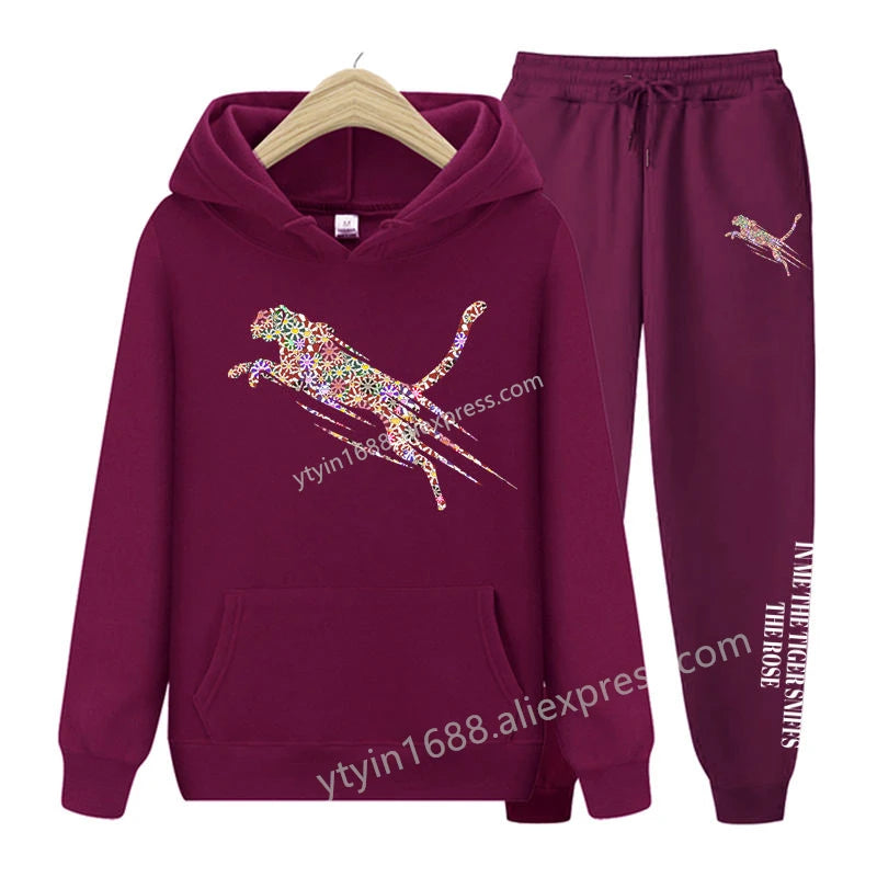 Women's Oversized Fleece Hoodie Set
