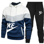 Men's Fleece Zip Hoodie & Jogger Tracksuit