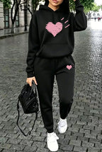 Women's Casual Hoodie & Jogger Set