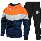 Men's Fleece Zip Hoodie & Jogger Tracksuit