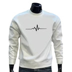 Men's Print O-Neck Pullover Sweatshirt