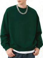 Men's Oversized Street Pullover Sweatshirt
