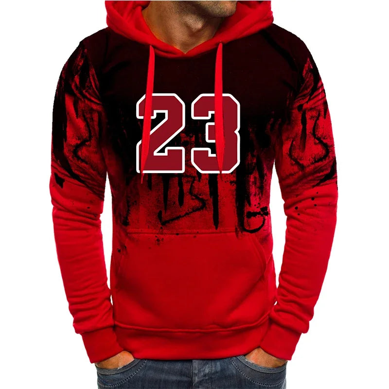 Men's Hooded Pullover & Drawstring Jogger Set