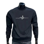 Men's Print O-Neck Pullover Sweatshirt