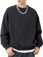 Men's Oversized Street Pullover Sweatshirt