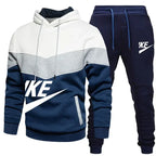 Men's Fleece Zip Hoodie & Jogger Tracksuit