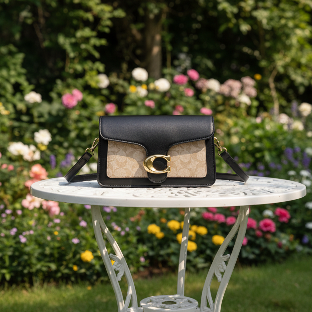 Garden - Black Beige Monogram