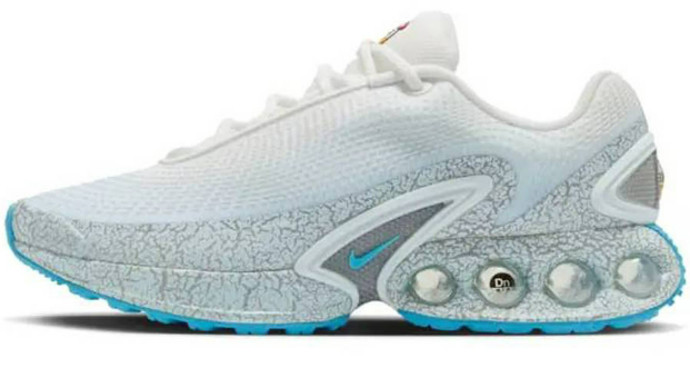Nike Air Max Dn White Blue – lateral side view