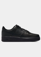 Nike Air Force 1 '07 Black Sneaker – second lateral side profile view